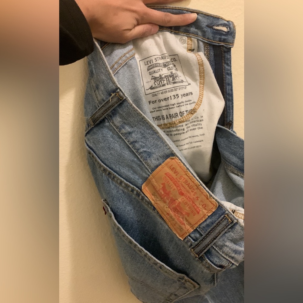 LEVI’S Women- 90s shape shifter- long & wide leg denim pants